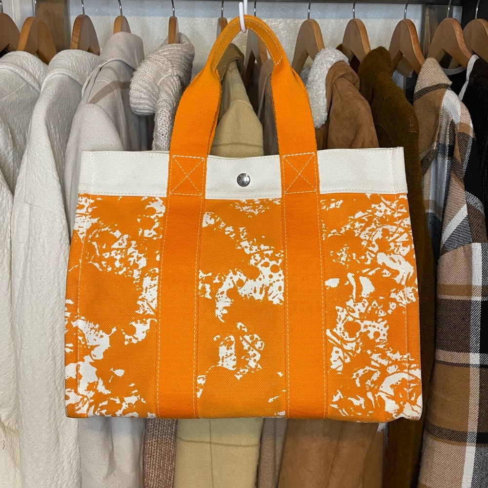RARE LIKE NEW HERMES Bora Bora Tote🧡